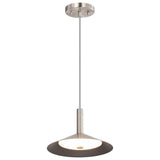Corrine 10 Inch LED Pendant Brushed Nickel 3K/4K/5K CCT Selectable - Brushed Nickel