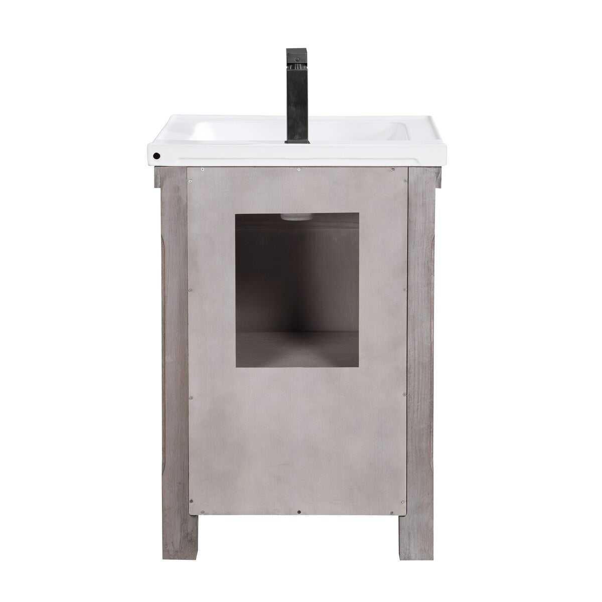 Cortes 24" Single Vanity in Grey with Ceramic Basin