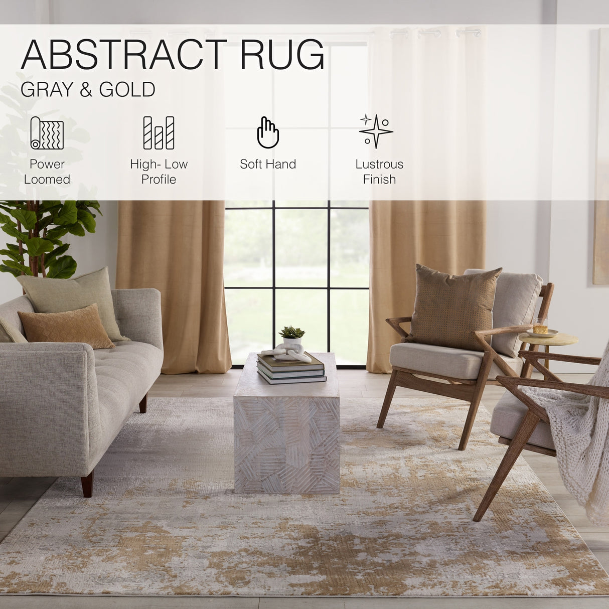 Cortes Abstract Area Rug