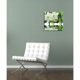 Cortesi Home 'Peaceful Reflections I' Tempered Glass 12-inch x 12-inch Wall Art