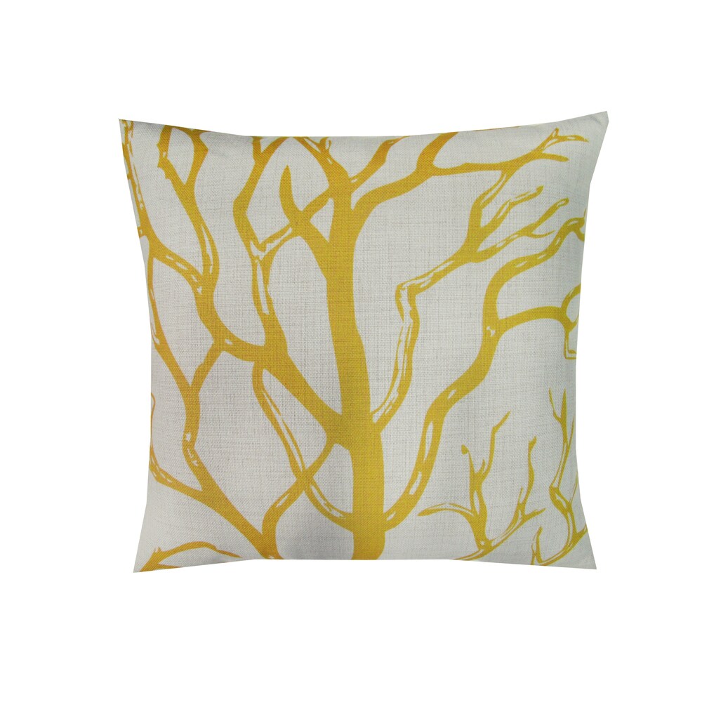 Corvus Multicolor Polyester 18-inch Square Pillows (Set of 2)