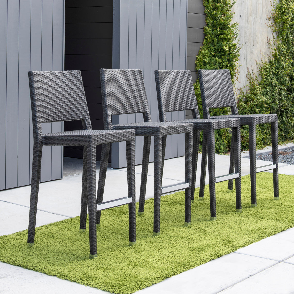 Corvus 30" Patio Bar Stool (Set of 4)