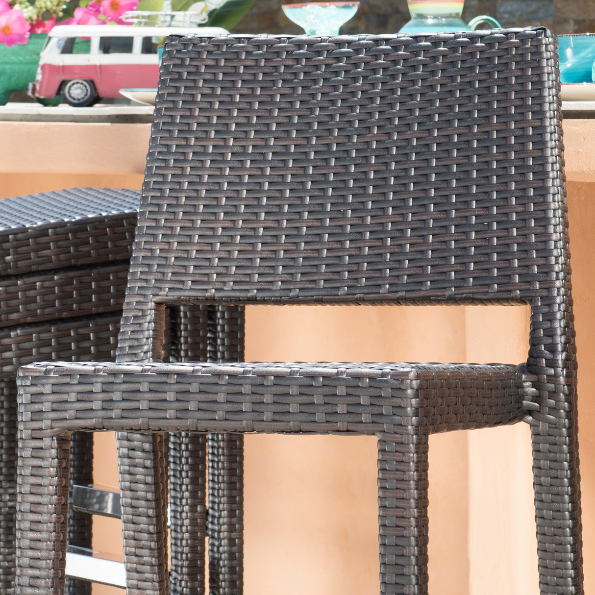 Corvus 30" Patio Bar Stool (Set of 4)