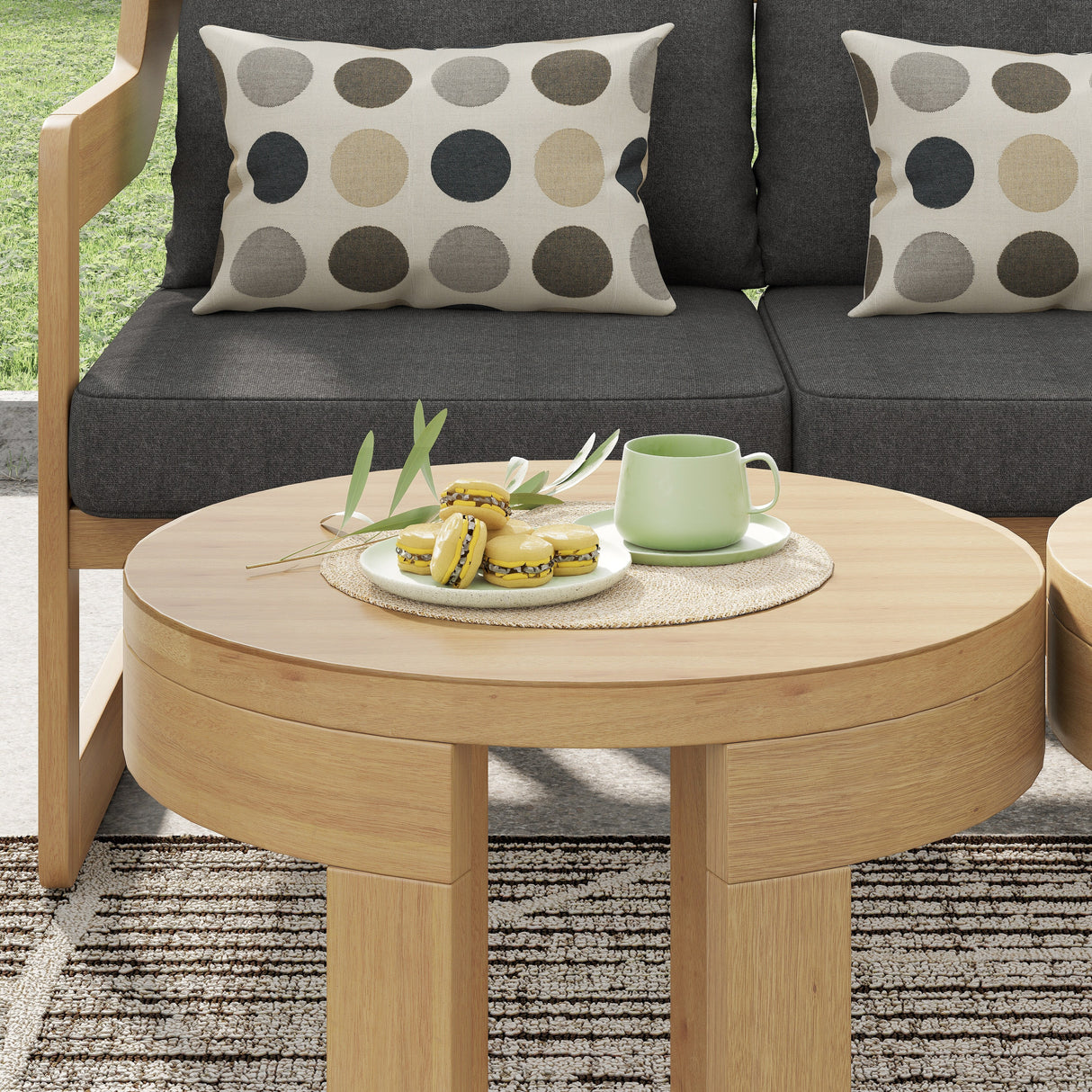 Corvus Rosario 5-piece Sunbrella Outdoor Patio Furniture Set