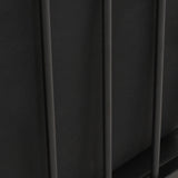 Cosada Iron and Canvas Fireplace Log Holder by Christopher Knight Home - 6.50" H x 27.00" W x 13" D