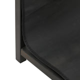 Cosada Iron and Canvas Fireplace Log Holder by Christopher Knight Home - 6.50" H x 27.00" W x 13" D