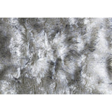 CosmoLiving Riche Collection Silver Argento rug