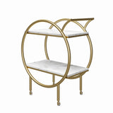 CosmoLiving by Cosmopolitan Amelia Round Bar Cart