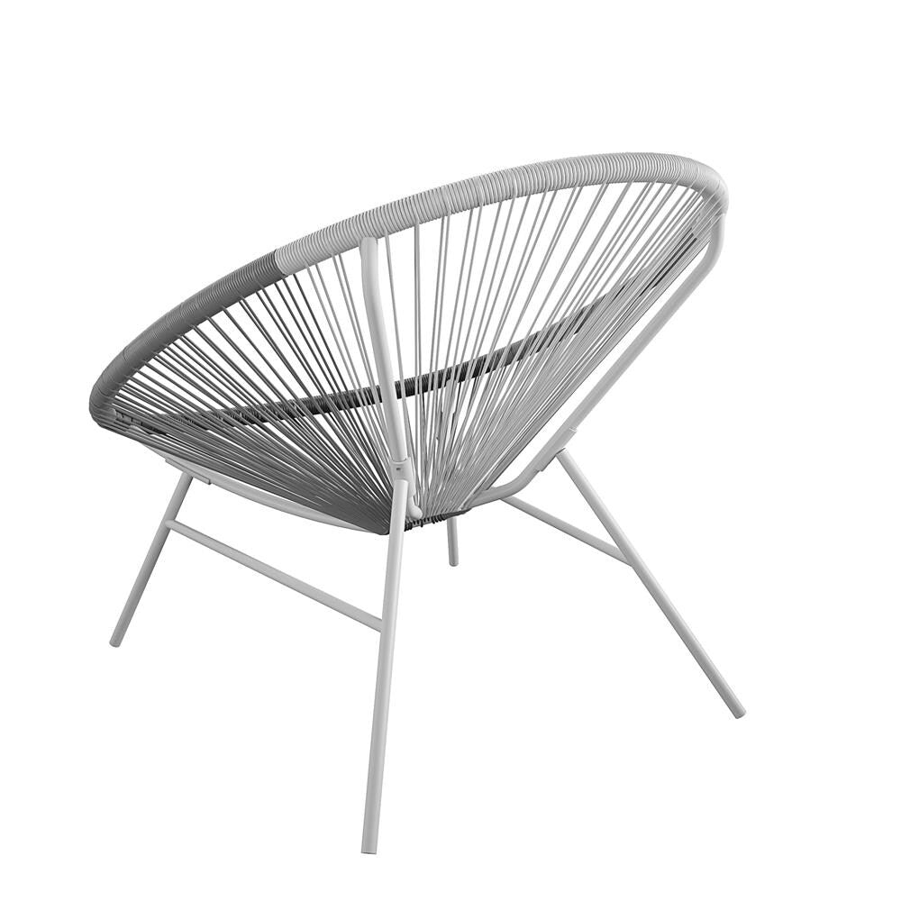 CosmoLiving by Cosmopolitan Avo Collection Indoor/Outdoor Modern XL Lounge Chair (2-Pack)
