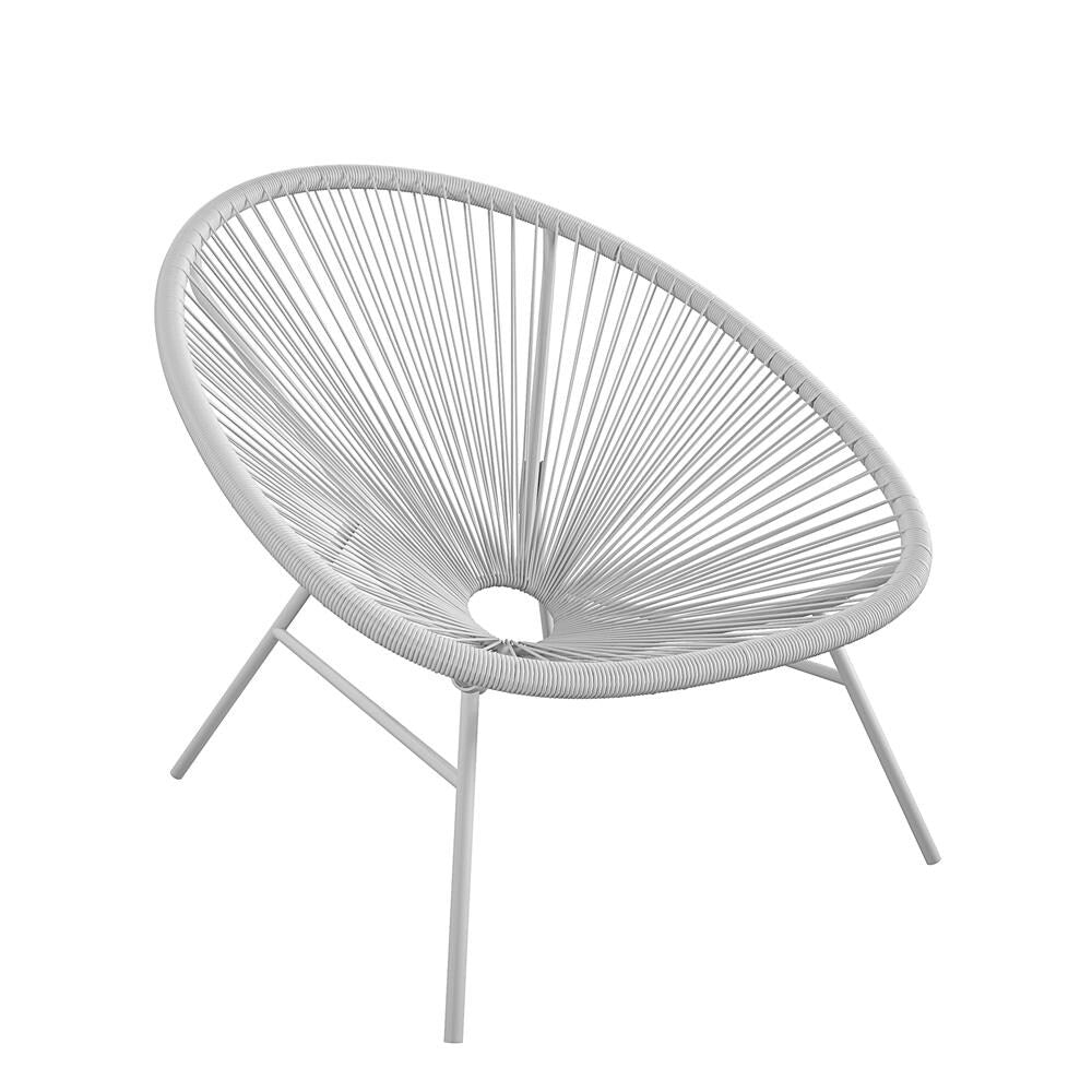 CosmoLiving by Cosmopolitan Avo Collection Indoor/Outdoor Modern XL Lounge Chair (2-Pack)