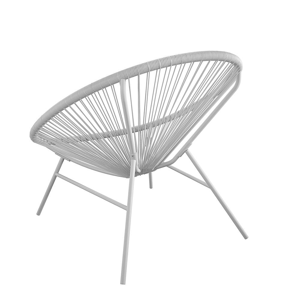 CosmoLiving by Cosmopolitan Avo Collection Indoor/Outdoor Modern XL Lounge Chair (2-Pack)
