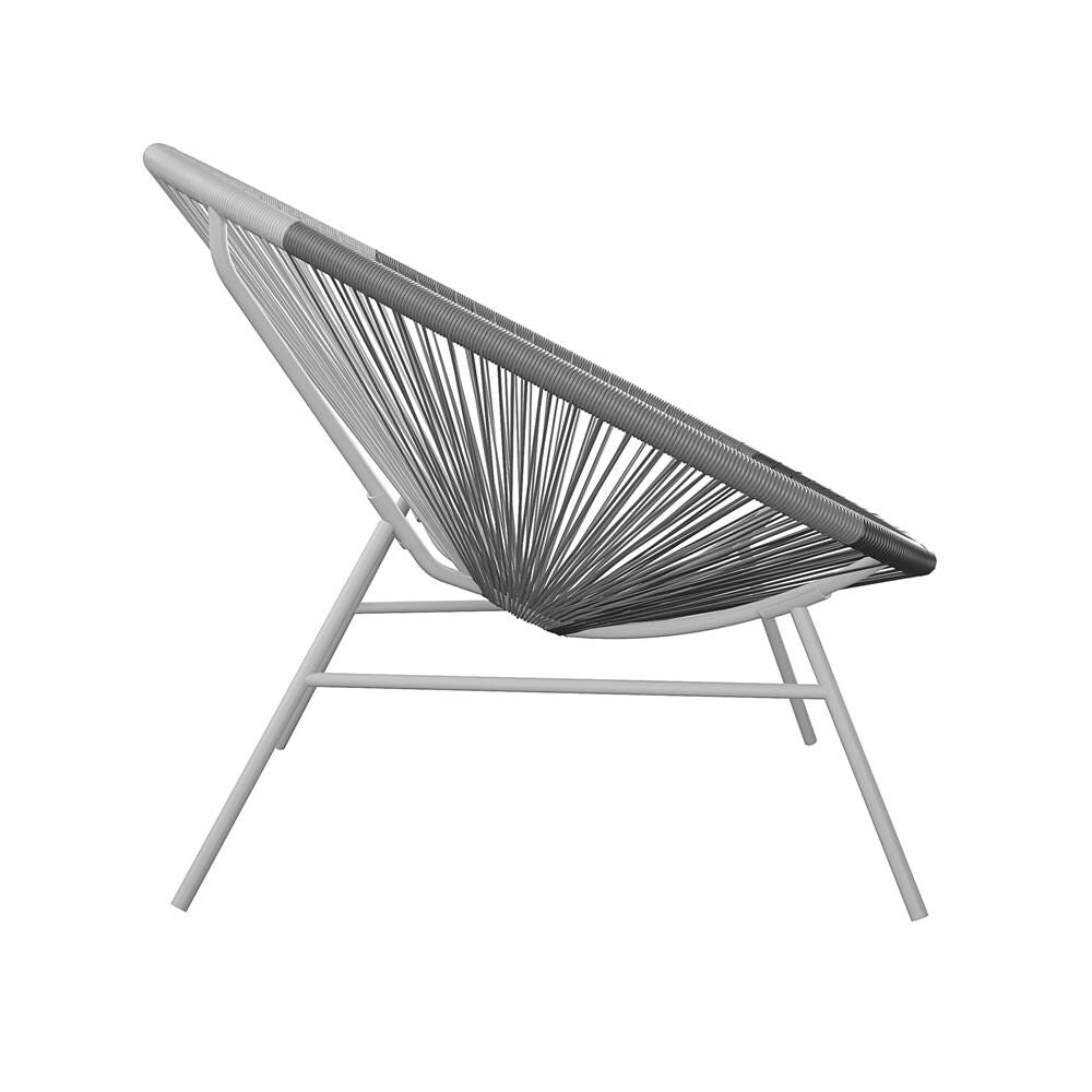 CosmoLiving by Cosmopolitan Avo Collection Indoor/Outdoor Modern XL Lounge Chair (2-Pack)