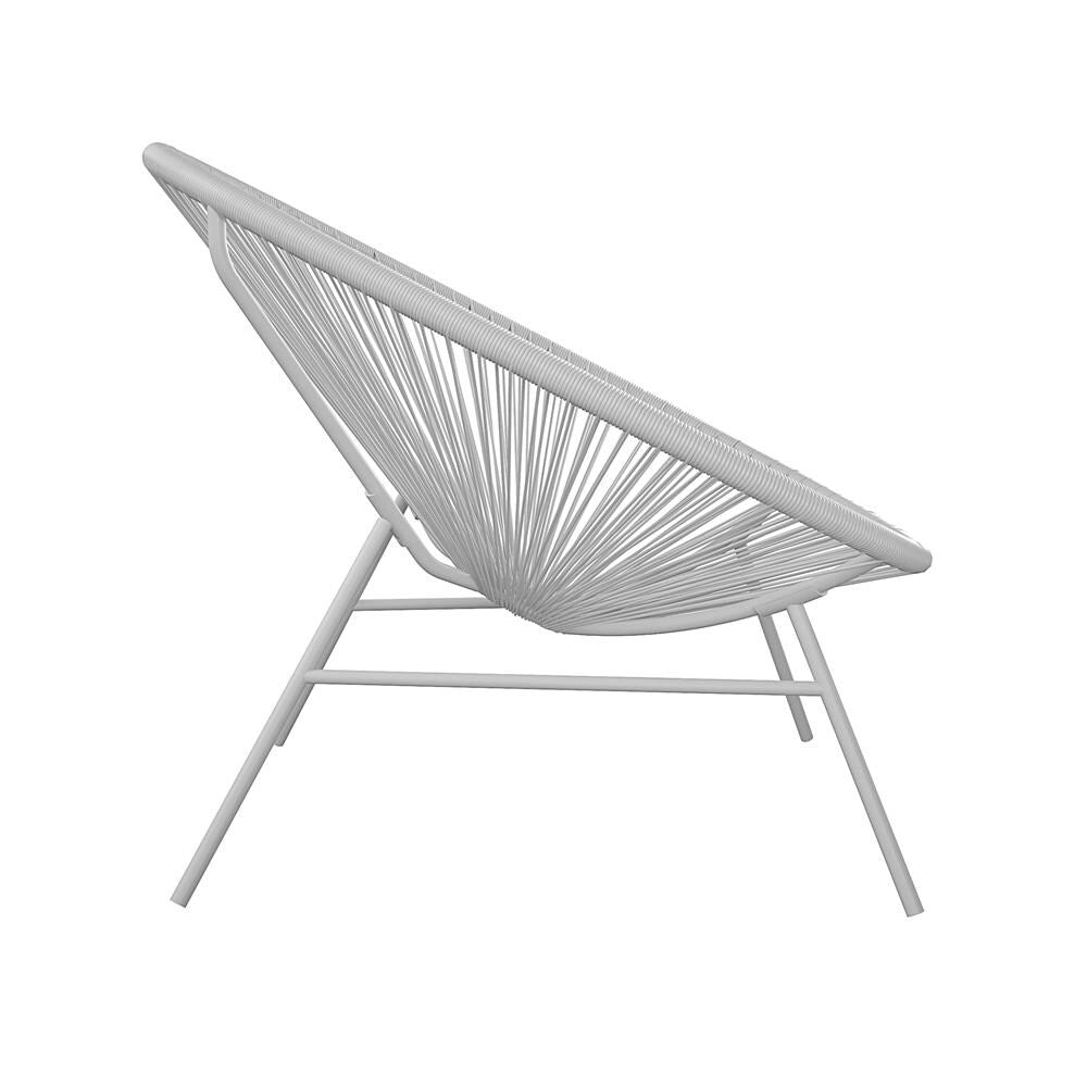 CosmoLiving by Cosmopolitan Avo Collection Indoor/Outdoor Modern XL Lounge Chair (2-Pack)