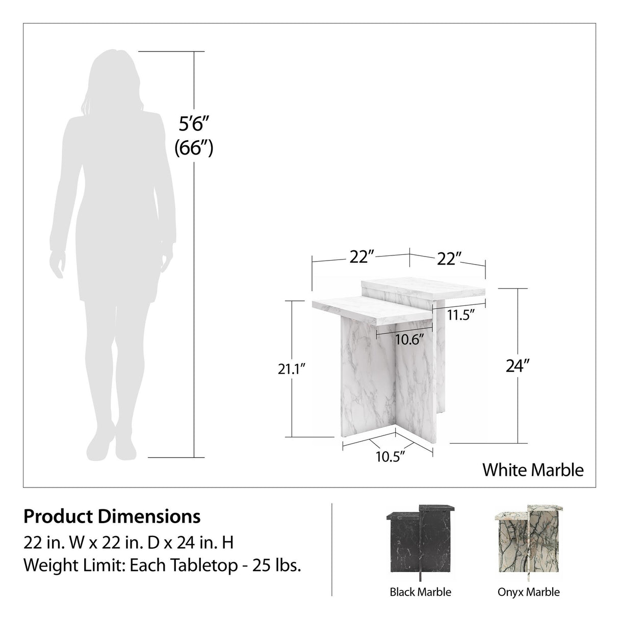 CosmoLiving by Cosmopolitan Brielle Accent Table