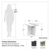 CosmoLiving by Cosmopolitan Brielle Accent Table