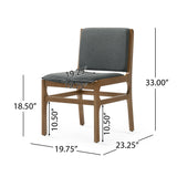 Coston Upholstered Dining Chairs by Christopher Knight Home