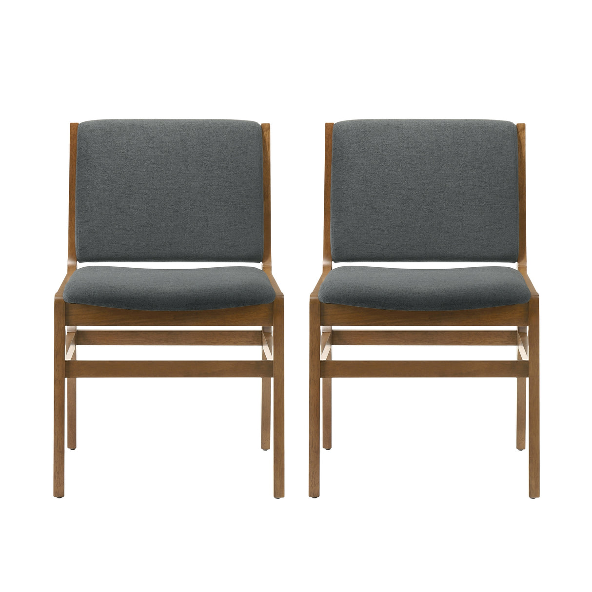 Coston Upholstered Dining Chairs by Christopher Knight Home- Set of 2