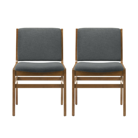 Coston Upholstered Dining Chairs by Christopher Knight Home- Set of 2