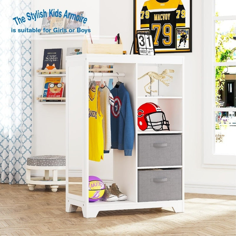 Costume Closet Wardrobe for Kids - 14"D x 28"W x 41"H