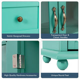 Costway Buffet Sideboard Table Kitchen Storage Cabinet w/ Drawers &