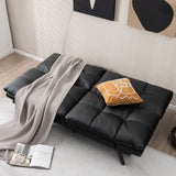 Costway Convertible Futon Sofa Bed Memory Foam Couch Sleeper with - See Details