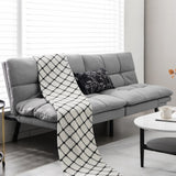 Costway Convertible Futon Sofa Bed Memory Foam Couch Sleeper with - See Details