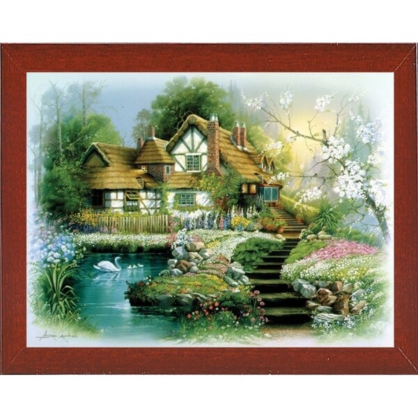 Cottage 1-ANDORP13840 Print 5.25"x7" by Andres Orpinas