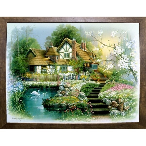 Cottage 1-ANDORP13840 Print 5.25"x7" by Andres Orpinas