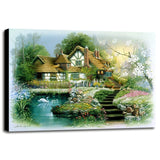 Cottage 1-ANDORP13840 Print 5.25"x7" by Andres Orpinas