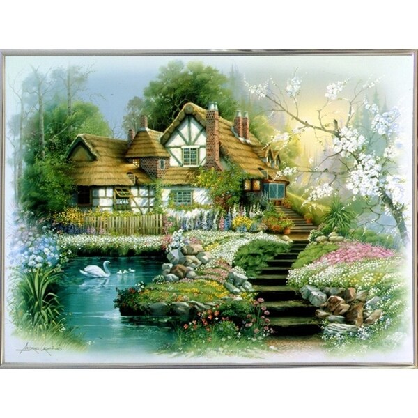 Cottage 1-ANDORP13840 Print 5.25"x7" by Andres Orpinas