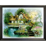 Cottage 1-ANDORP13840 Print 5.25"x7" by Andres Orpinas