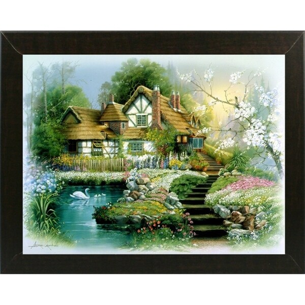 Cottage 1-ANDORP13840 Print 5.25"x7" by Andres Orpinas