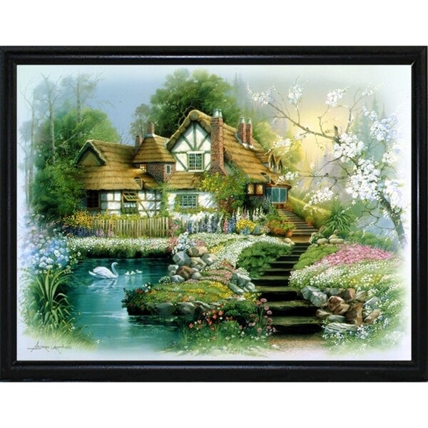 Cottage 1-ANDORP13840 Print 5.25"x7" by Andres Orpinas