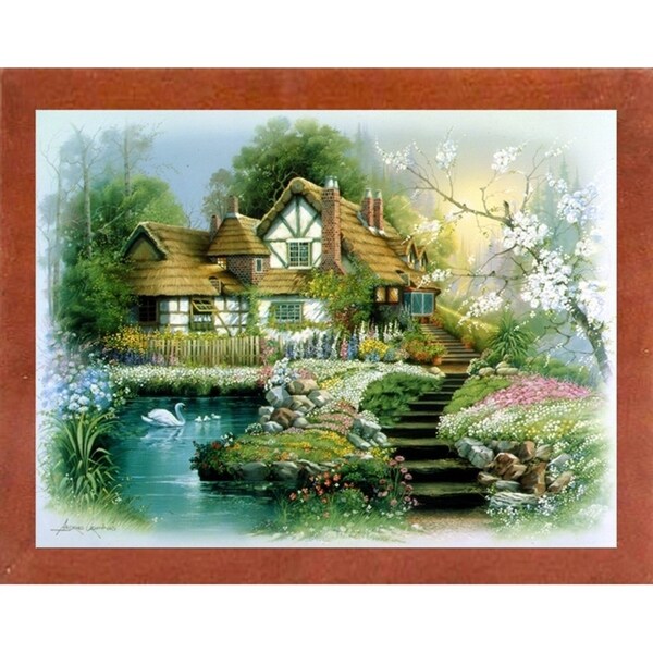 Cottage 1-ANDORP13840 Print 5.25"x7" by Andres Orpinas