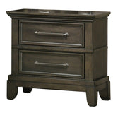 Cottage Contemporary Style 4PC/5PC Bedroom Set Made with Wood