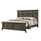 Cottage Contemporary Style 4PC/5PC Bedroom Set Made with Wood