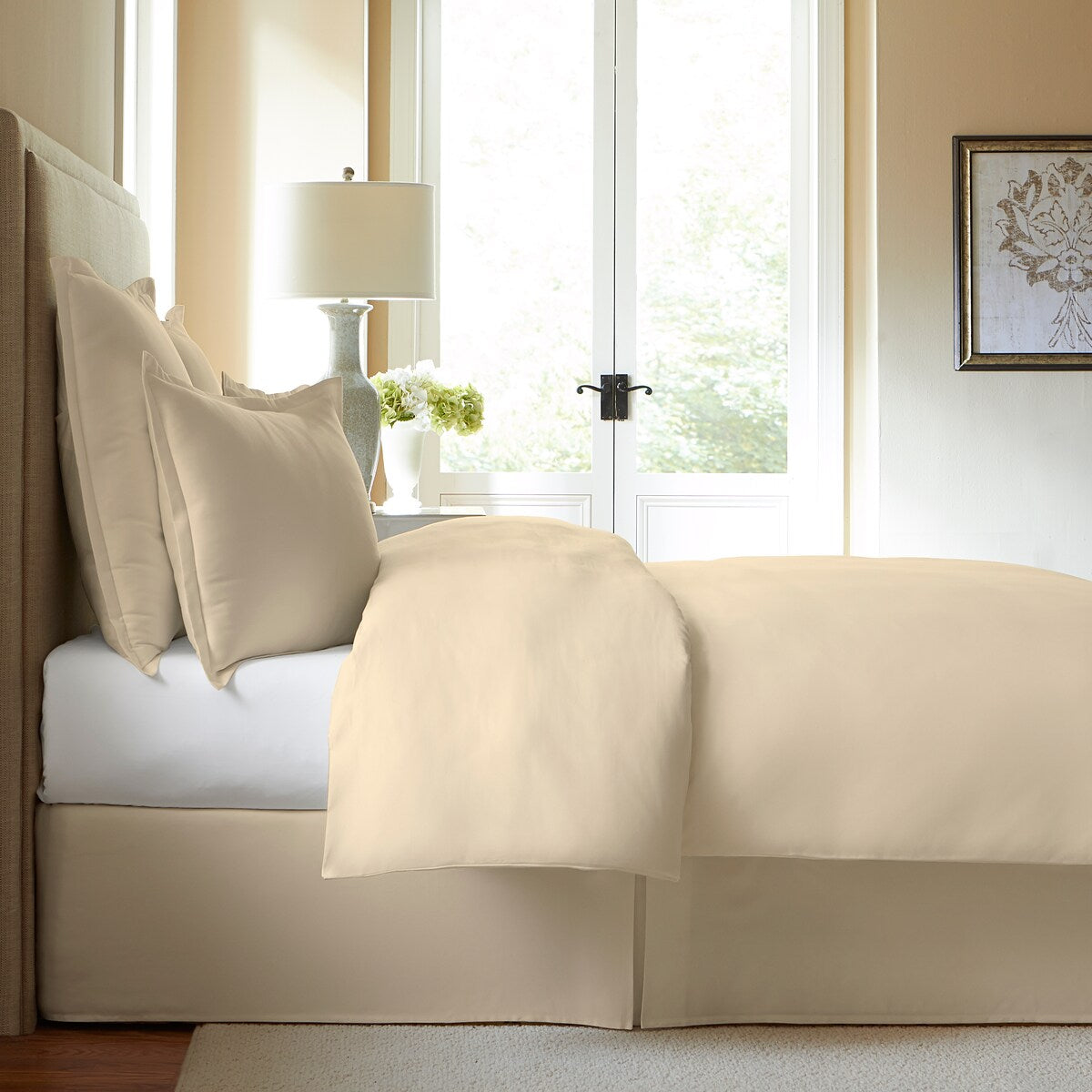 Cotton Collection 15 Inch Bed Skirt