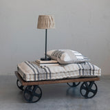 Cotton Patchwork Throw Pillow