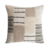 Cotton Patchwork Throw Pillow