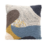 Cotton Punch Hook Pillow, Multi Color