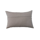 Cotton Slub Tie Dye Lumbar Pillow Cover with Embroidered Accents