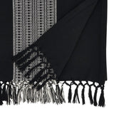 Cotton Table Runner With Stripe Design - 16"x72"