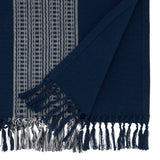 Cotton Table Runner With Stripe Design - 16"x72"