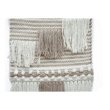 Home&Manor Wool and Cotton Macrame Wall Hanging with Rod Included - Exact Size