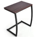 Couch Sofa Side Table C Shaped End Table Snack Table TV Tray Table