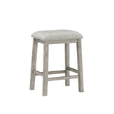 Counter Height Set Table and Barstools Upholstered Seat Finish For Dining Kitchen Furniture