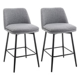 Counter Height Swivel Bar Stools Set Of 2