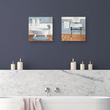 Country Bath by Carol Robinson Canvas Art Prints