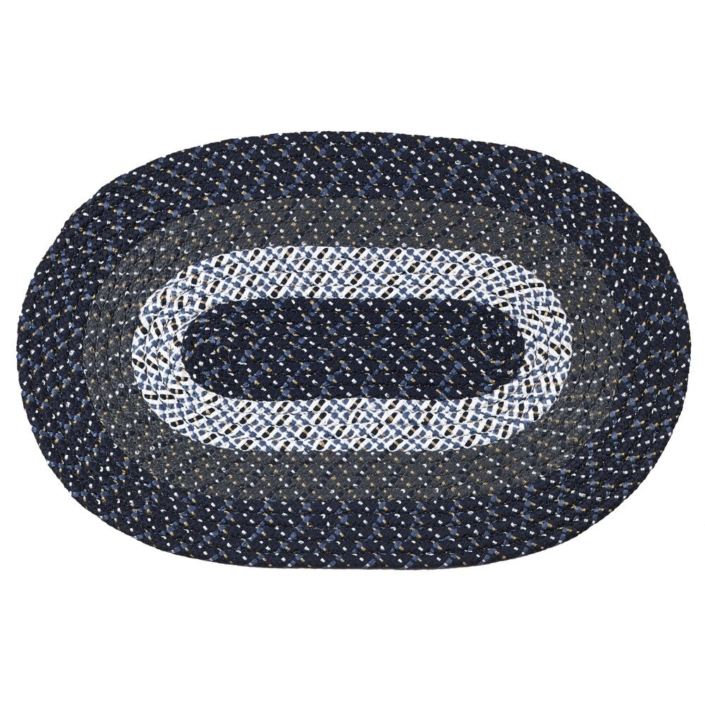 Better Trends Country Braided Reversible Indoor Area Rug