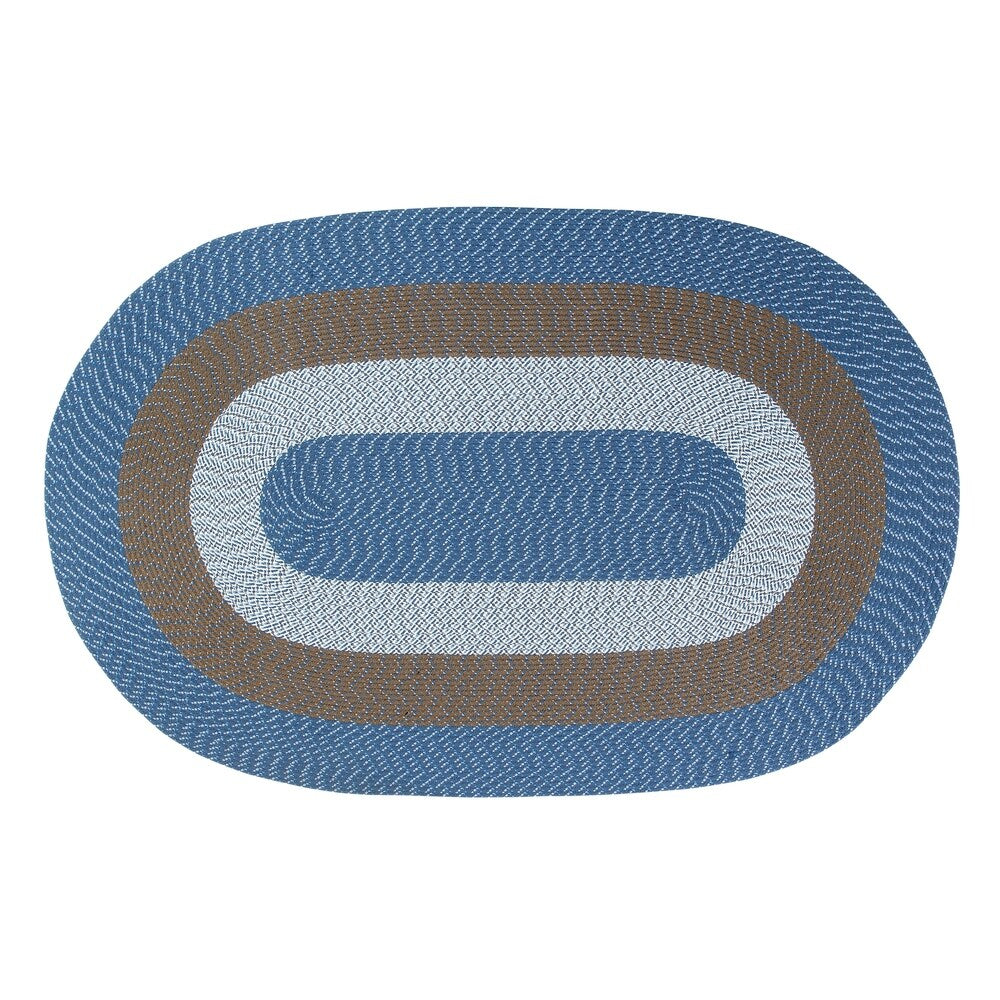 Better Trends Country Braided Reversible Indoor Area Rug